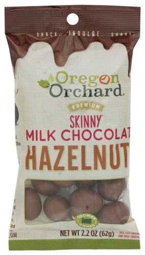 Oregon Orchard Hazelnut Skinny Chocolate