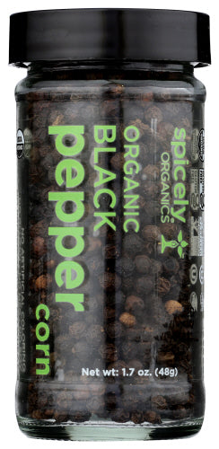 Spicely Organics Seasoning Pprcrn Blk Jar