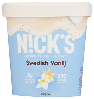 Nicks Ice Cream Swedish Vanilla