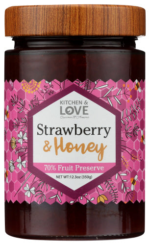 Kitchen And Love Preserve Strawberry Honey