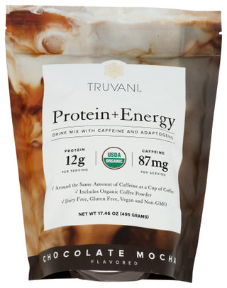 Truvani Protein Energy Pwdr Mocha