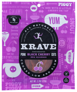 Krave Jerky Pork Blk Chry Bbq