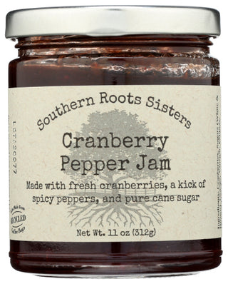 Southern Roots Sisters Jam Cranberry Pepper