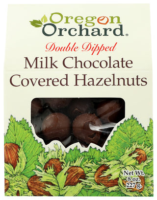 Oregon Orchard Hazelnut Dbl Dip Mlk Choc