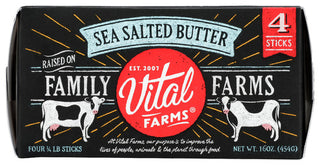 Vital Farms Butter Sea Salted