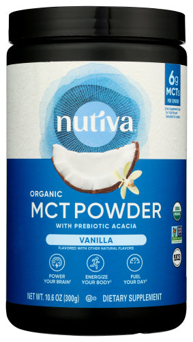 Nutiva Powder Mct Vanilla