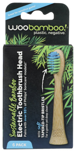 Woobamboo Toothbrsh Elctrc Head 6k