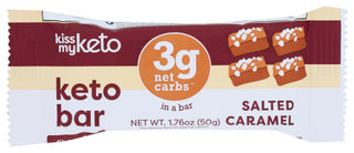 Kiss My Keto Bar Drk Choc Sltd Carml