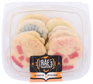 Little Raes Bakery Cookie Pak Shrtbrd Skull