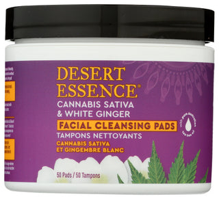 Desert Essence Pad Cleansing Cannbs Gngr