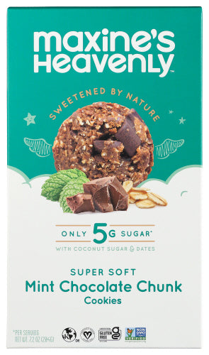 Maxines Heavenly Cookies Mint Choco Chunk