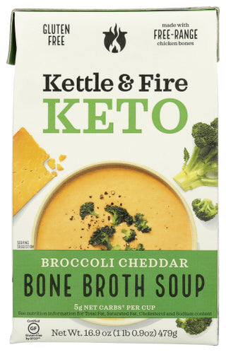 Kettle And Fire Soup Cheddar Broccoli