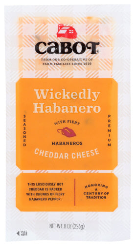 Cabot Cheese Bar Chdr Habanero