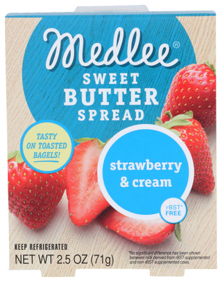 Medlee Butter Strwbry Crm Swt Wh