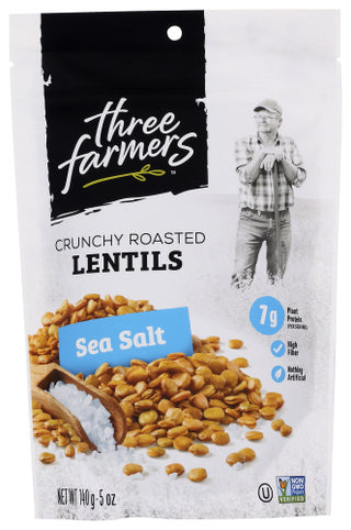 Three Farmers Foods Inc Snack Lentil Lghtly Sltd