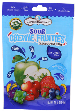 Torie & Howard Candy Frt Chw Sour Ast Bag