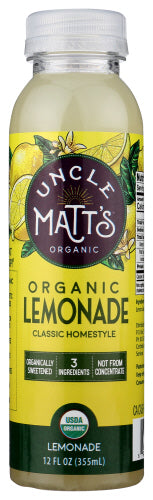 Uncle Matts Organic Drink Lemonade Org