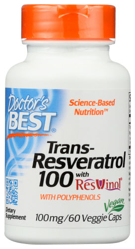 Doctors Best Trans-resveratrol 100mg