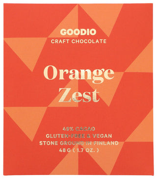 Goodio Bar Choc Orange Zest