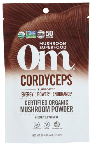 Om Mushrooms Cordycepts Powder