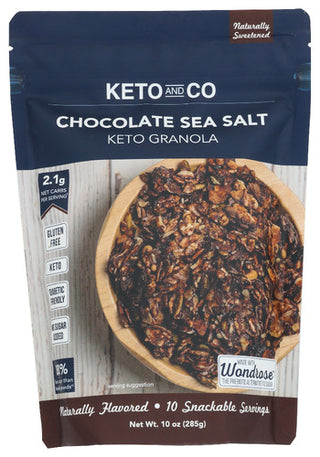 Keto & Co Granola Choc Sea Salt