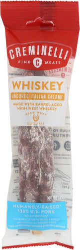 Creminelli Fine Meats Salame Whiskey