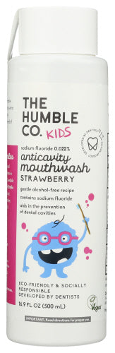 The Humble Co Mouthwash Kids Strawberry