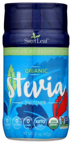 Sweetleaf Stevia Pwdr 92g Org
