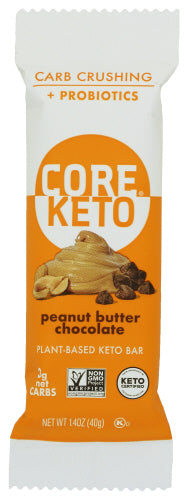 Core Foods Bar Peanut Btr Choc Keto