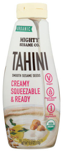 Mighty Sesame Co Tahini Sesame Org Squeeze