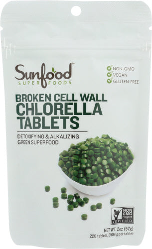Sunfood Superfoods Tablets Chlorella