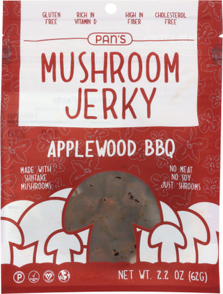 Pans Jerky Mushrm Applewd Bbq