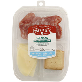 Creminelli Fine Meats Salami Genoa Prov Crackrs
