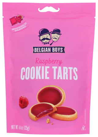 Belgian Boys Cookie Tart Raspberry