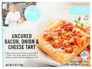 Martha Stewart Kitchen Tart Bacon Onion Cheese