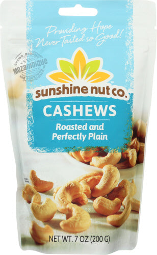 Sunshine Nut Company Cashews Rstd Plain