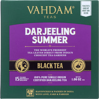 Vahdam Teas Tea Black Darjeeling Sumr