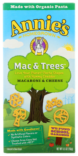 Annies Homegrown Mac & Chs  Mac  & Trees