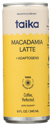 Taika Coffee Macdmia Latte Rtd