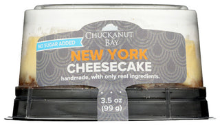 Chuckanut Cheesecake No Sugar Added