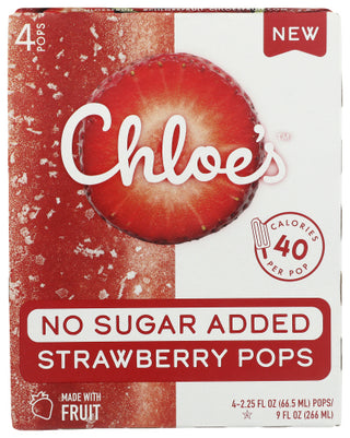 Chloes Bars Strawberry Nsa