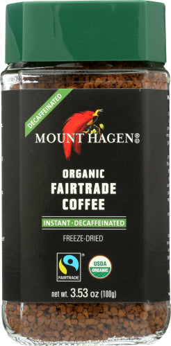 Mount Hagen Coffee Instant Jar Decaf