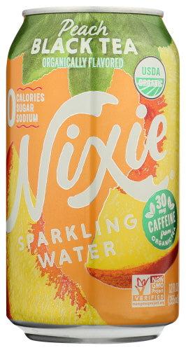 Nixie Water Sprk Peach Blk Tea