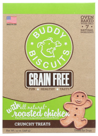 Buddy Biscuits Treat Baked Dog Rstd Chix