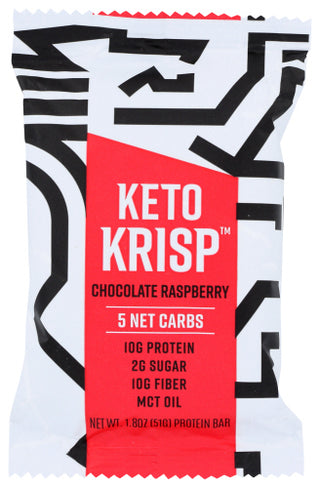 Keto Krisp Bar Choc Raspberry