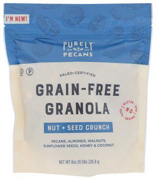Purely Pecans Granola Gf Nut Seed Crnch