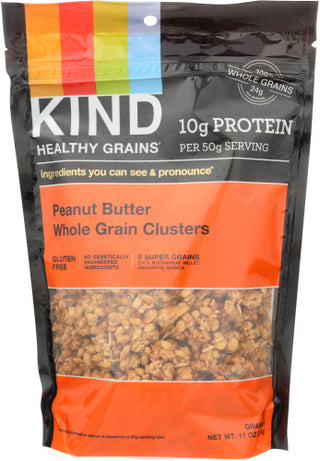 Kind Clusters Pnut Btr Whlgrn Bag