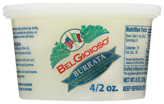 Belgioioso Cheese Cup Burrata 4ct