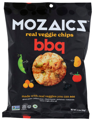 Mozaics Chips Veggie Bbq Popped