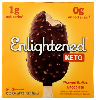 Enlightened Ice Cream Bar Pb Choc Lc